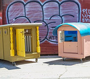 Sustainable homes for the homeless, by artist Gregory Kloehn, Design Will Save The World